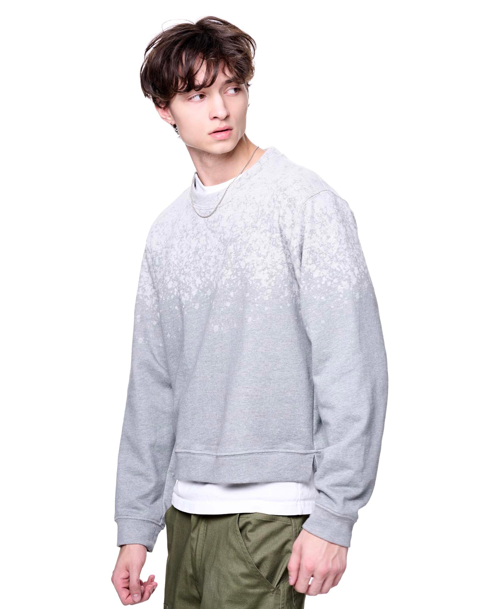 Kyle Sweatshirt | Splatter Heather Grey