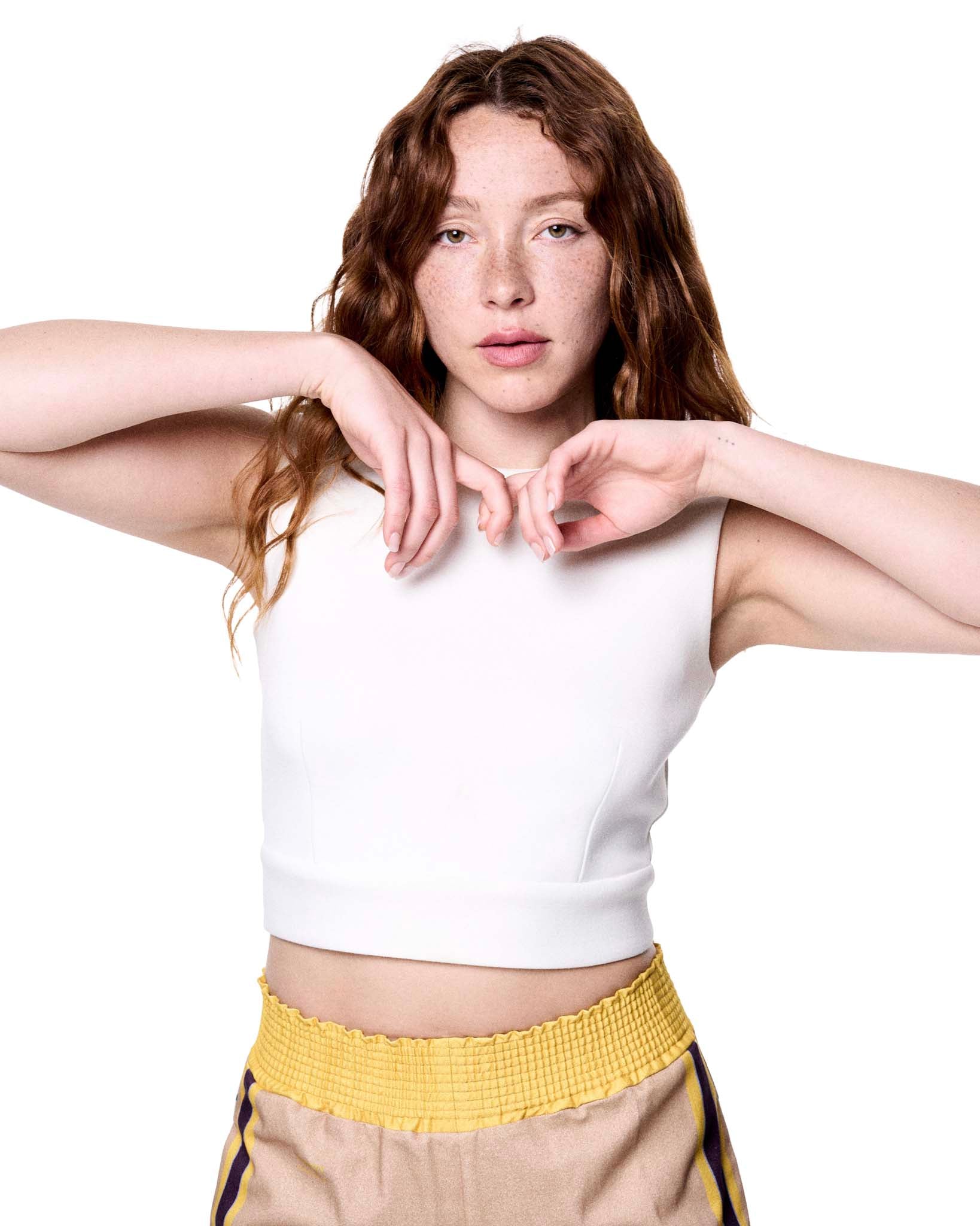 Leah Vest | White