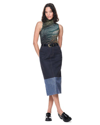 Lia Skirt | Indigo