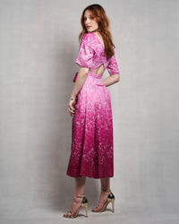 Andie Wrap Dress | Fuchsia Dust
