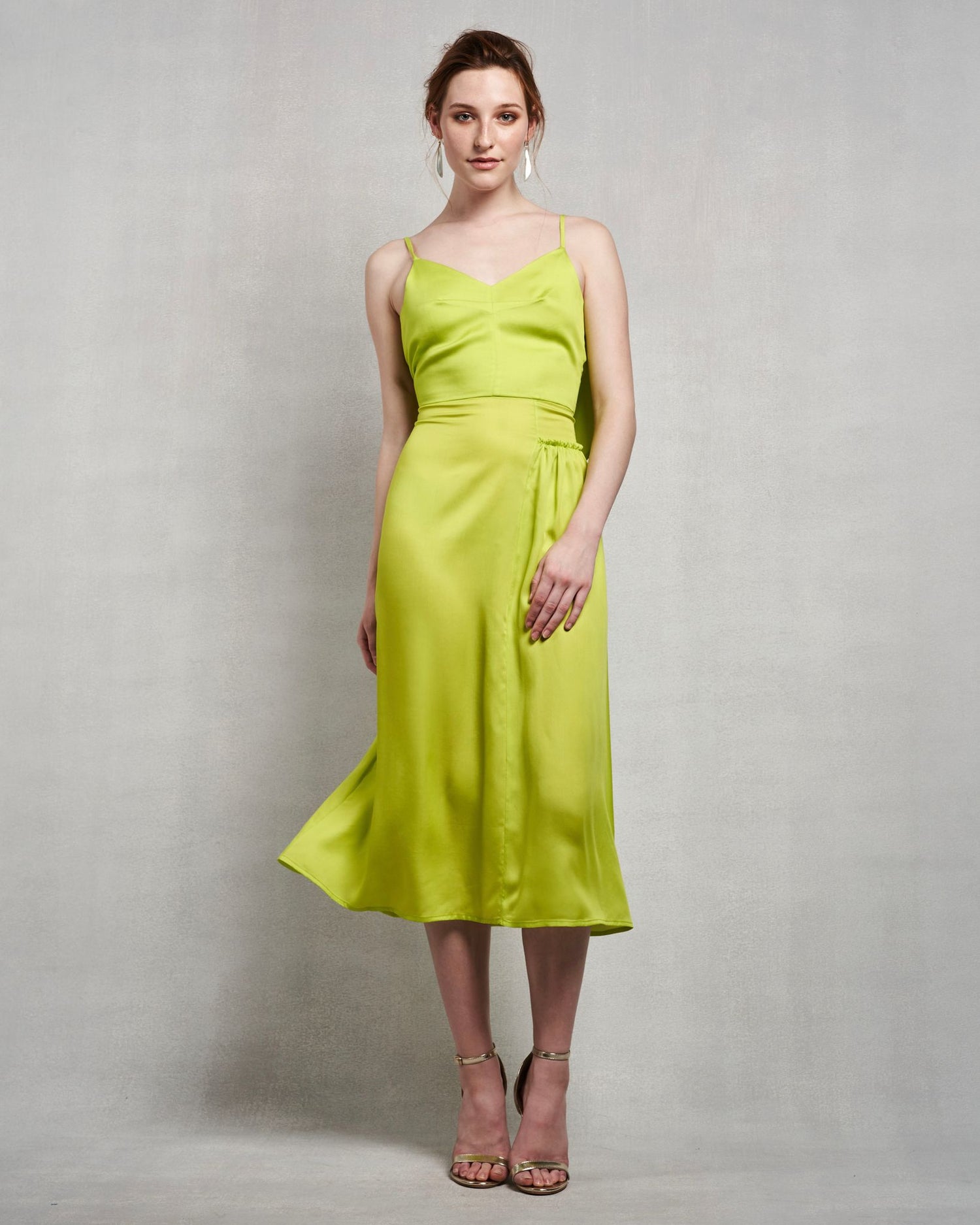 Naomi Dress | Lime