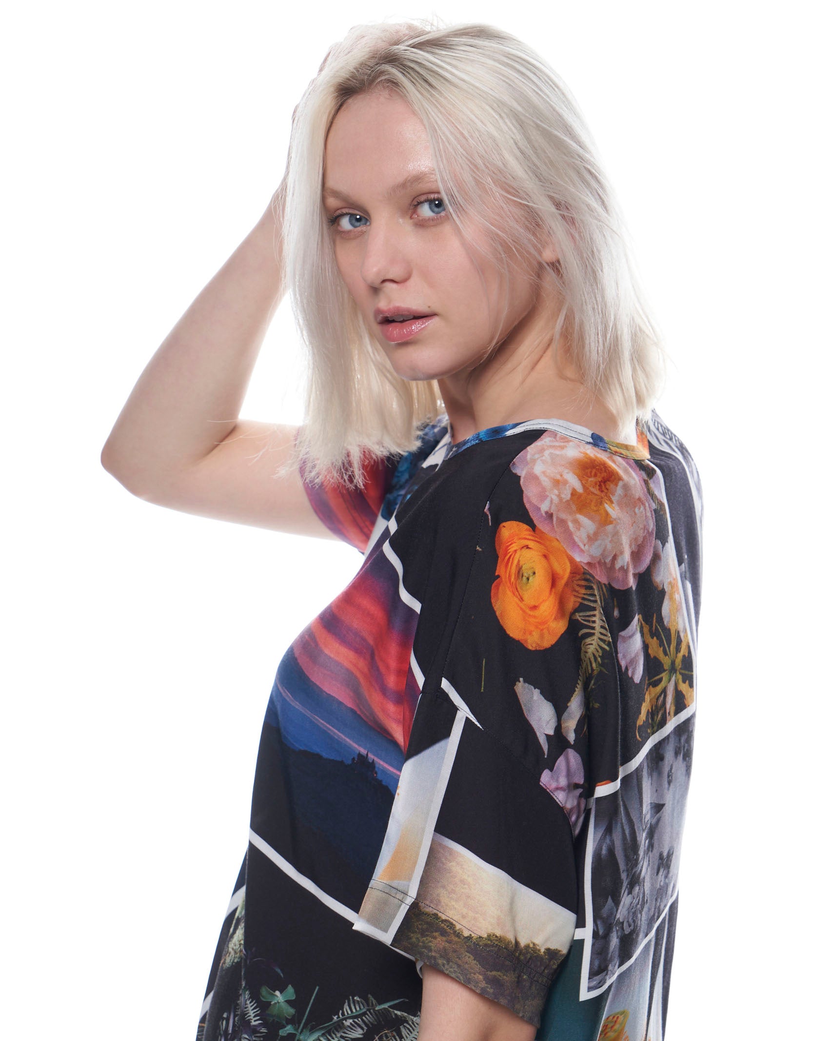 Maya Dress | Midnight Collage