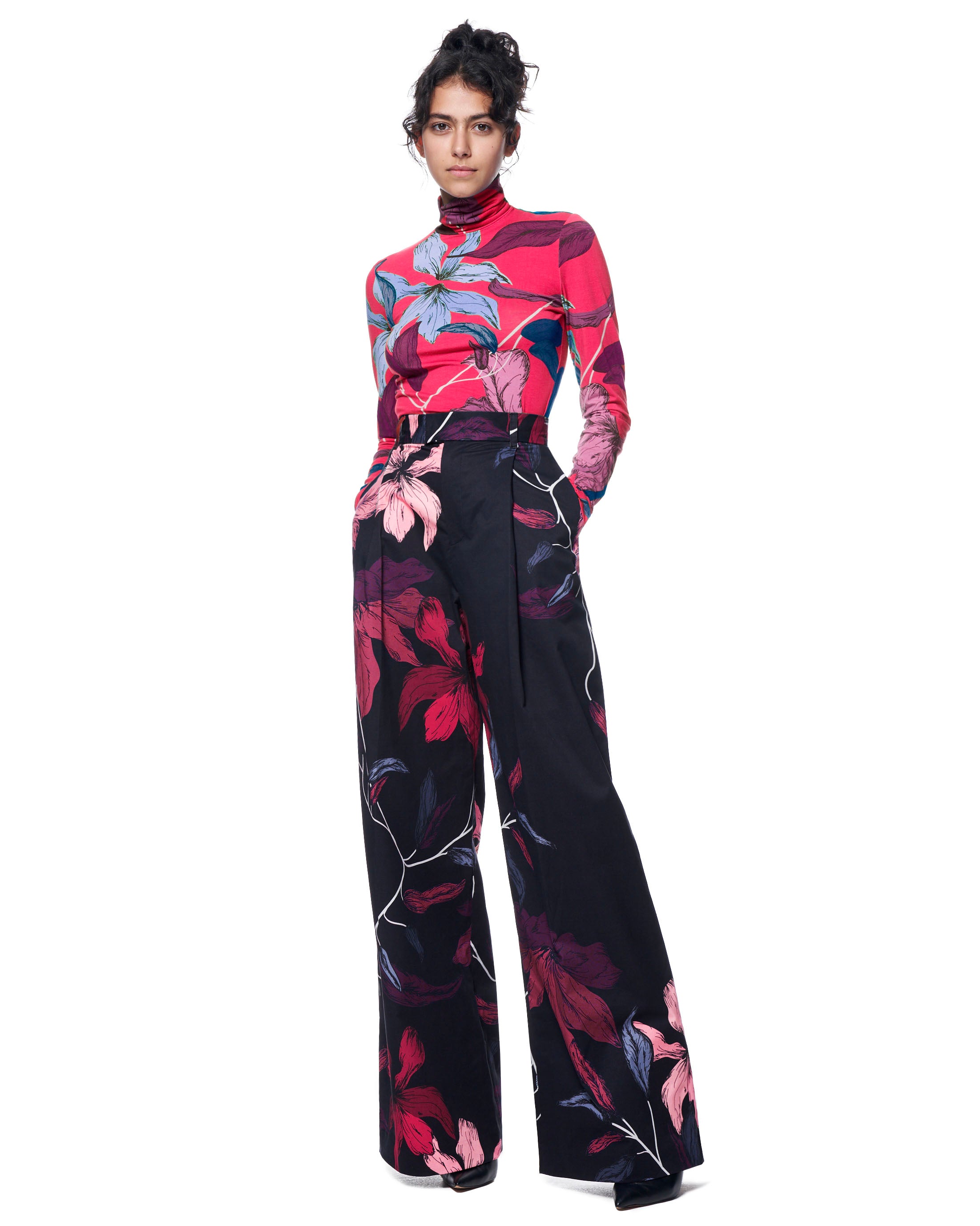 Leigh Trouser | Berry Upstate Florals