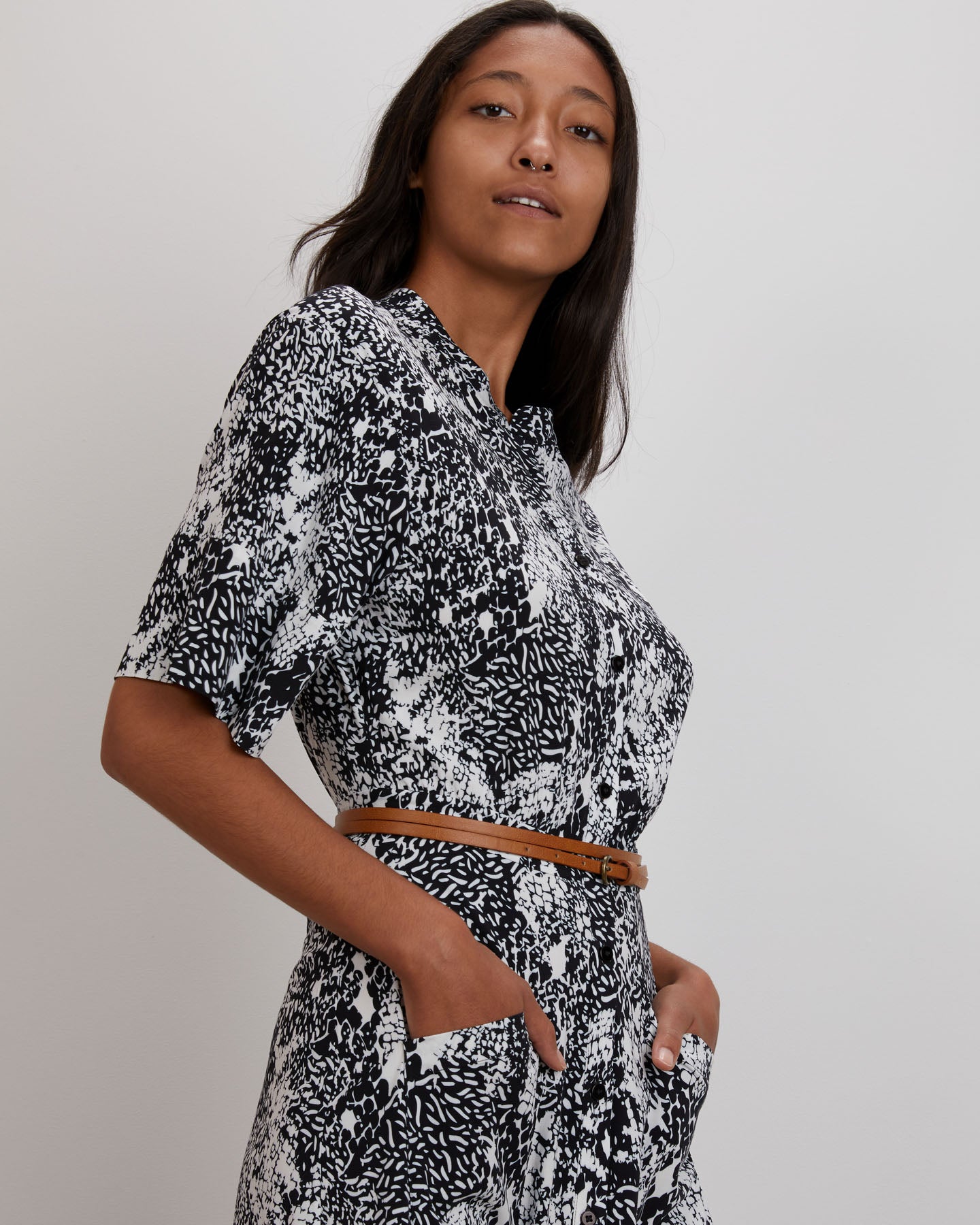 Cobie Shirtdress | Mono Complication