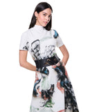 Lola Dress | Paper Collage