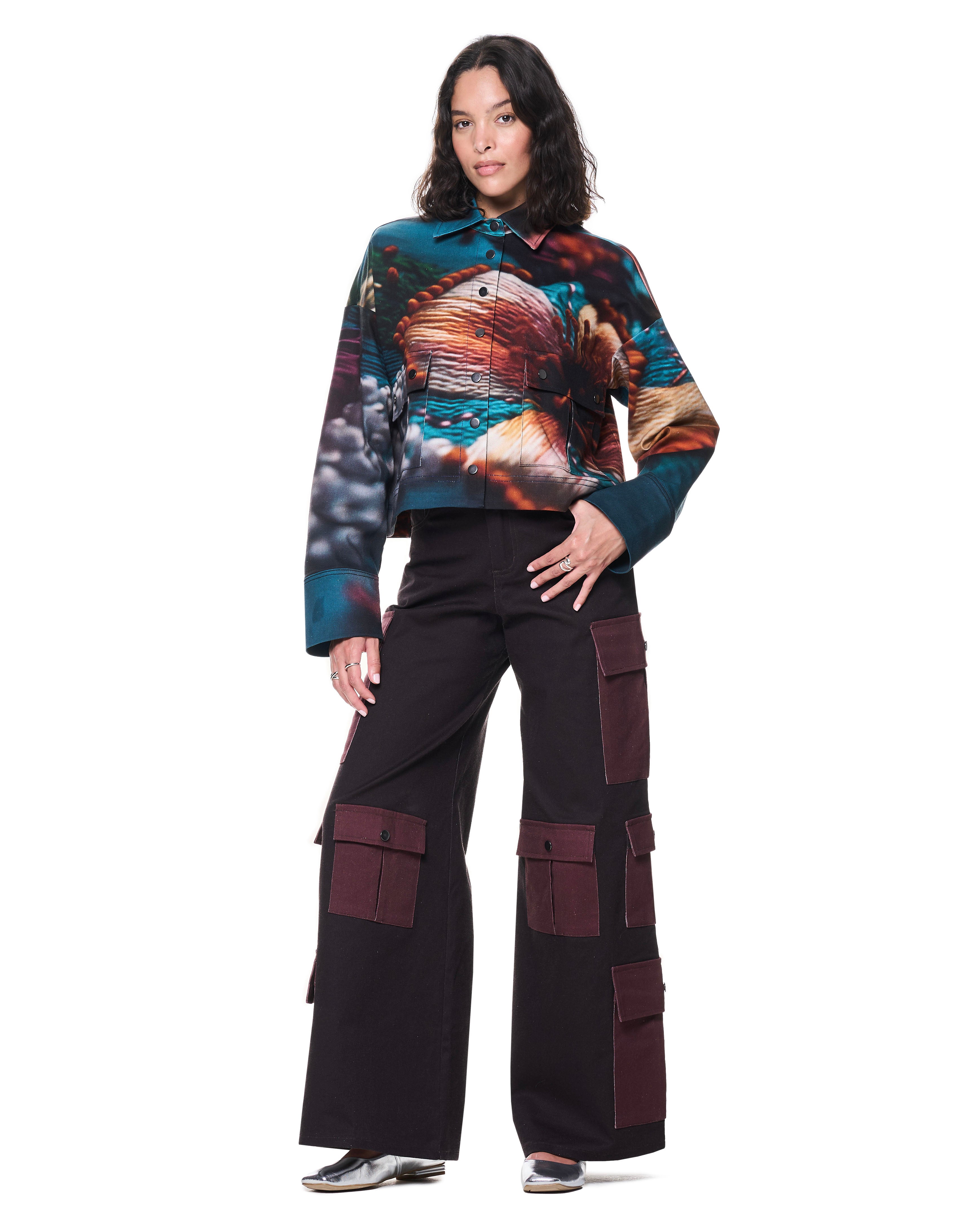 Mia Jacket | Cross Stitch Florals