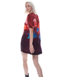 Maya Dress | Sangria Powdered Florals