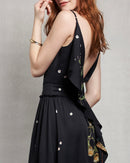 Naomi Dress | Midnight Stems