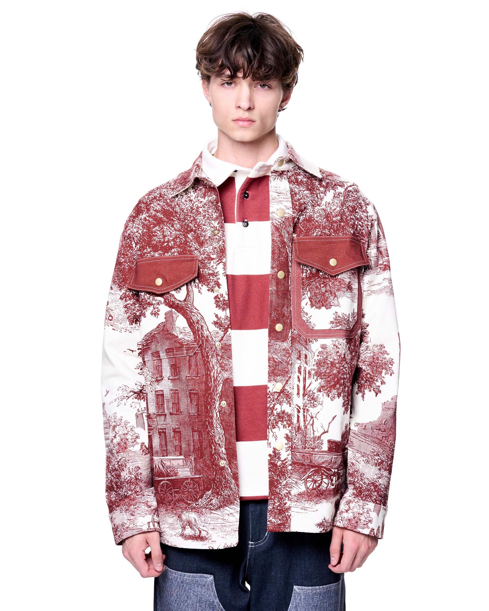 Taran Jacket | Brick Toile