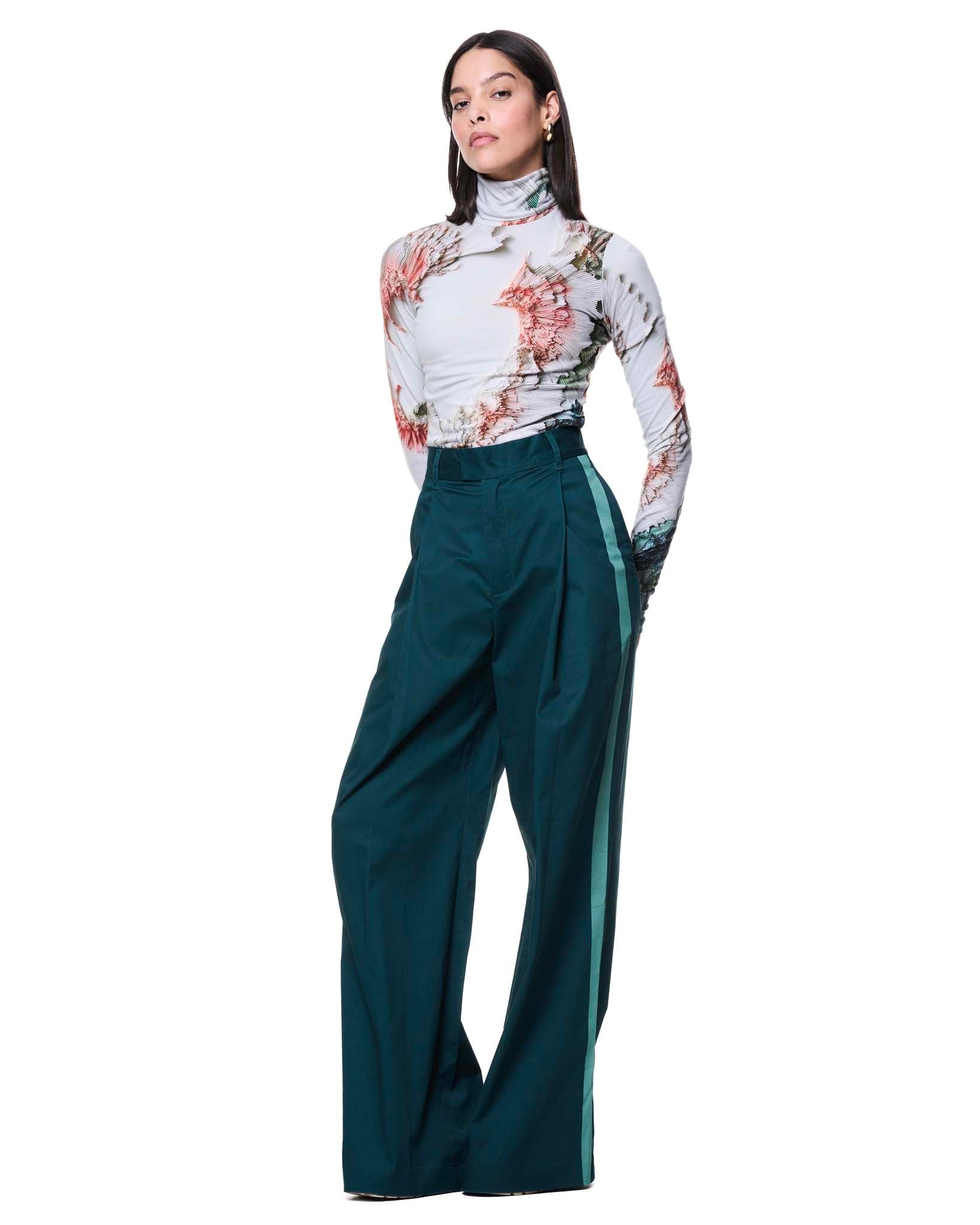 Leigh Trouser | Imperial Stripe