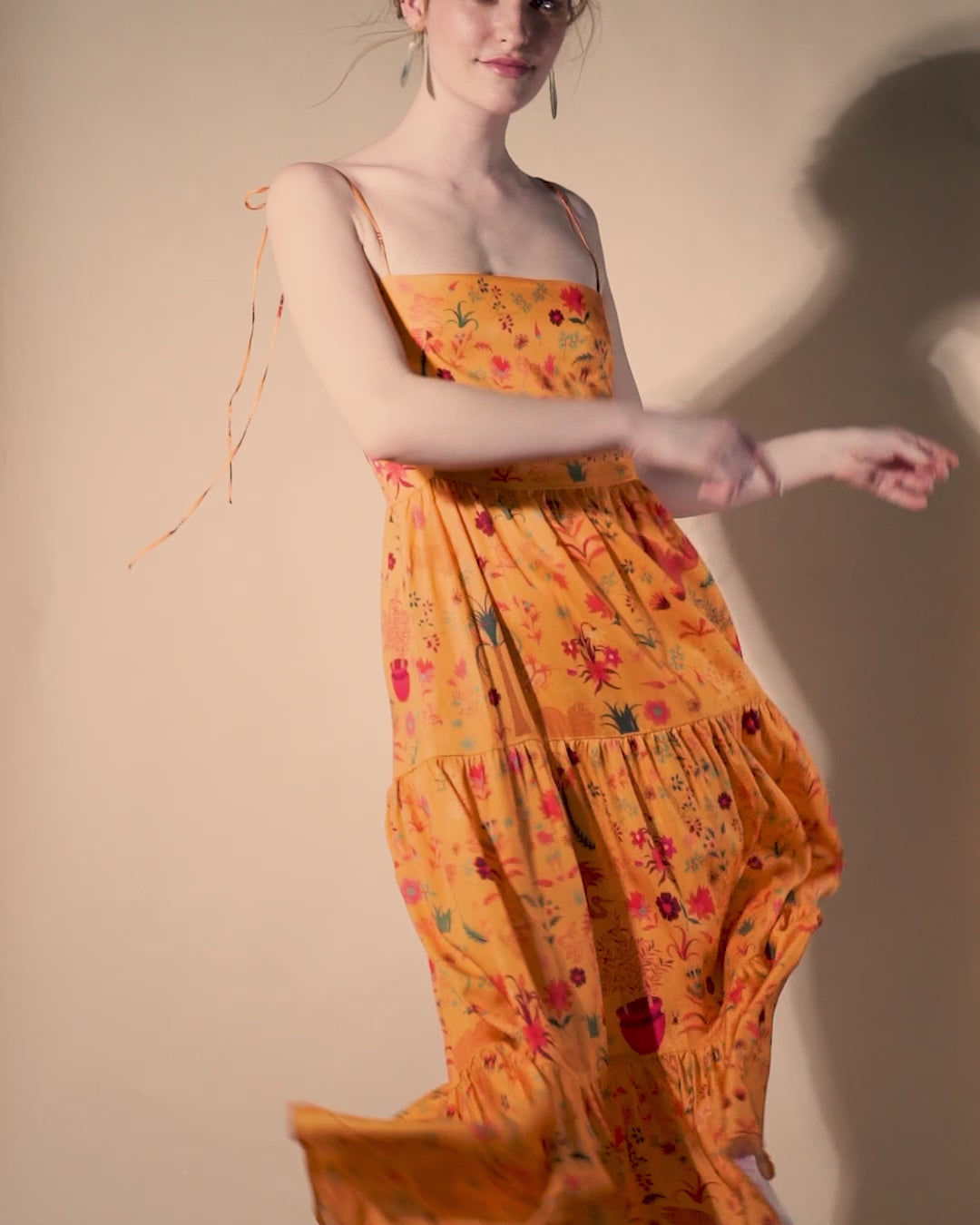 Tory Dress | Marigold Palampore