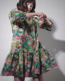Jojo Dress | Green Aspergillus