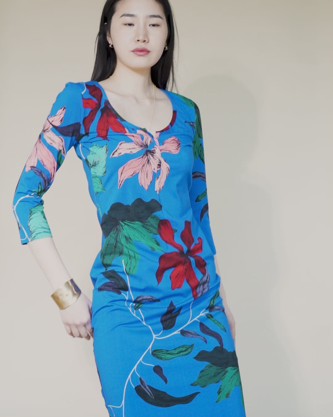 Gisella Dress | Azure Upstate Florals