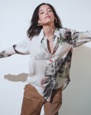 Annie Shirt | Paper Collage