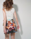 Cargo Skirt | Mandarin Swirl