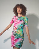 Cara Dress | Neon Aspergillus