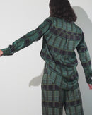 Annie Shirt | Hunter Plaid