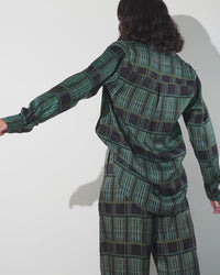 Annie Shirt | Hunter Plaid