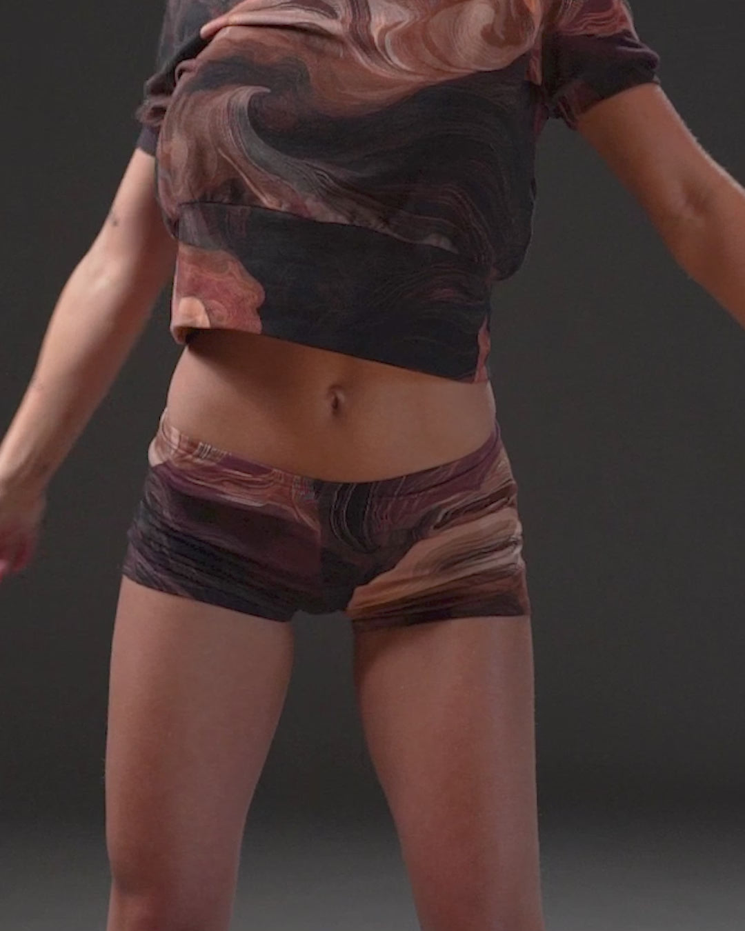 Lounge Short | KIT FIT Desert Swirl