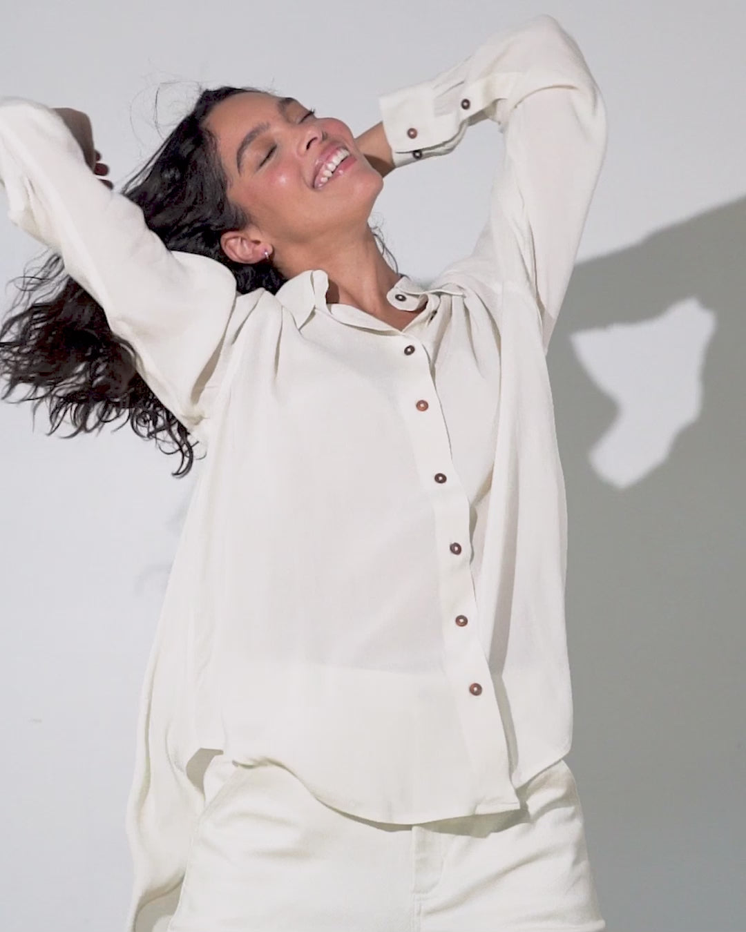 Annie Shirt | Ivory