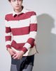 Kieran Rugby | Red Toile Rugby Stripe