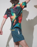 Daniel Camp Shirt | Floral Camp Plaid