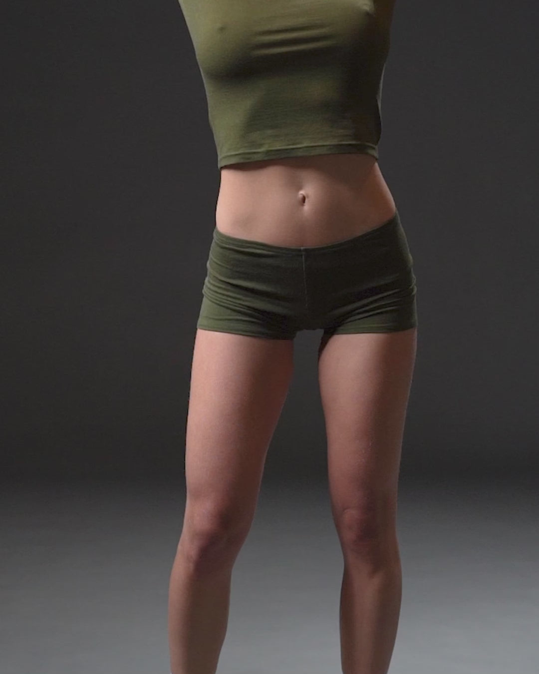 Lounge Short | KIT FIT Olive Powder
