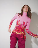 Leigh Trouser | Magenta Kirigami