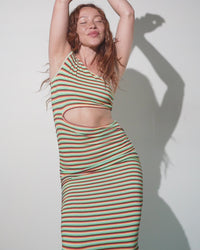 Selina Dress | Camp Stripe