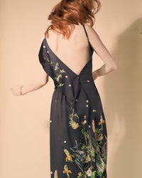 Naomi Dress | Midnight Stems