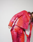 Mia Jacket | Magenta Mural