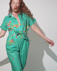Dottie Jumpsuit | Jade Morning Blooms