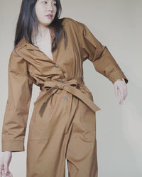 Harlow Jumpsuit | Coffee