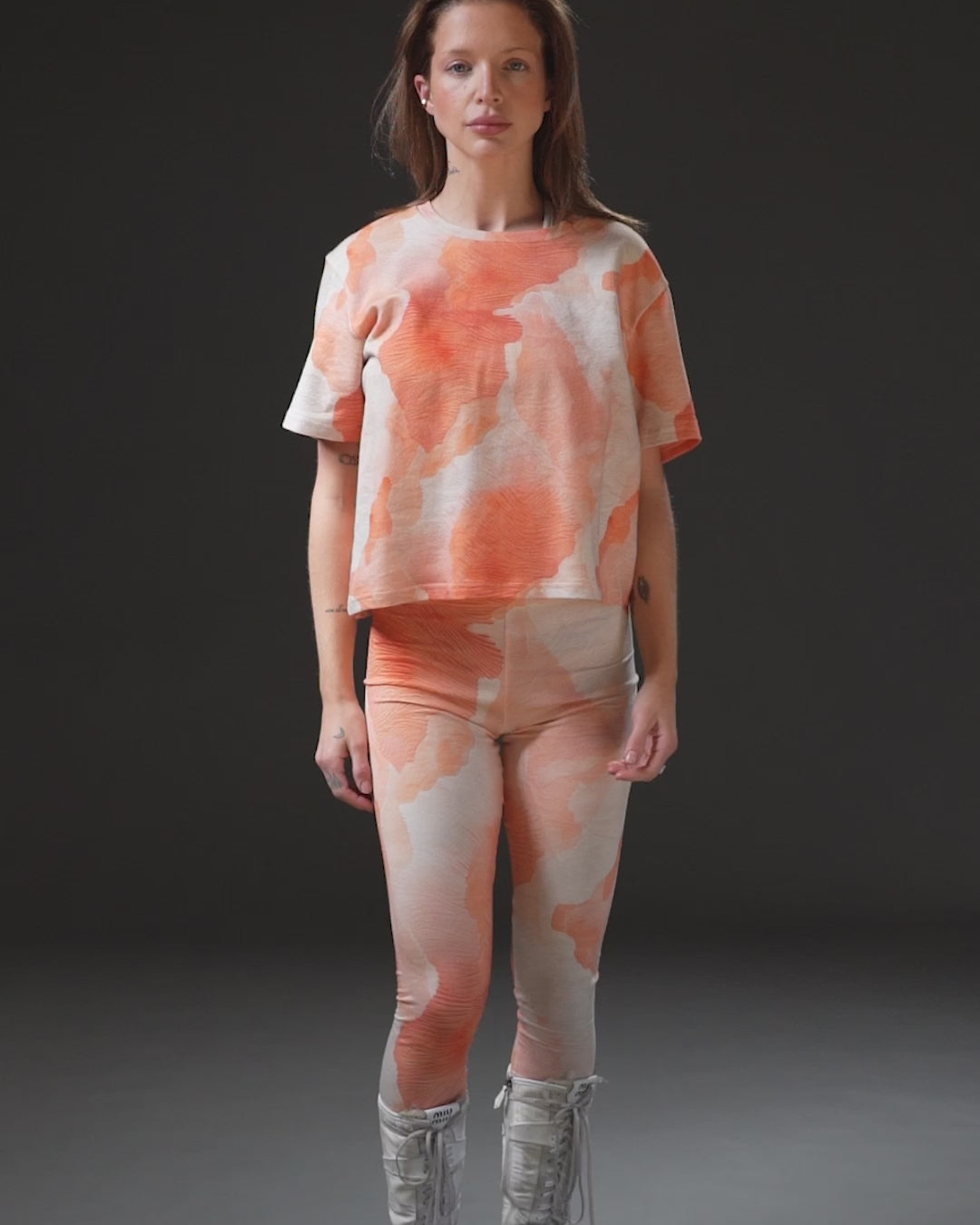 Boxy Tee | KIT FIT Blush Shells