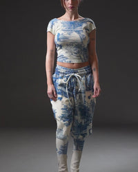 Sweatshort | KIT FIT Blue City Toile