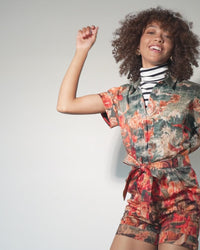 Joelle Jumpsuit | Red Surfer