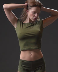 Miyah Tee | KIT FIT Olive Powder
