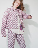 Cropped Alexa Jean | Berry Glen Plaid