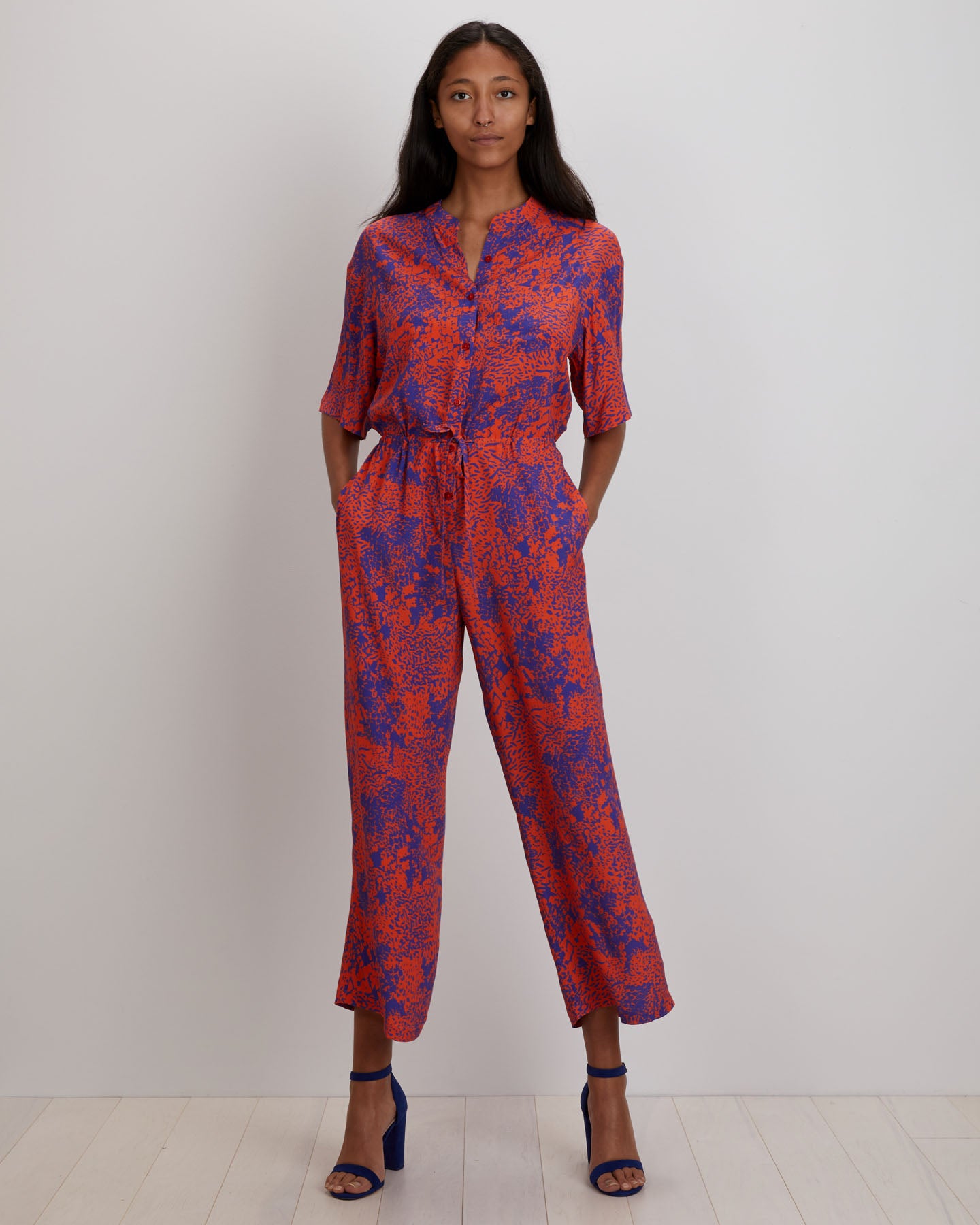 Issa Jumpsuit | Orange Complication