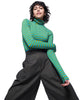 Turtleneck | Aqua Stripe