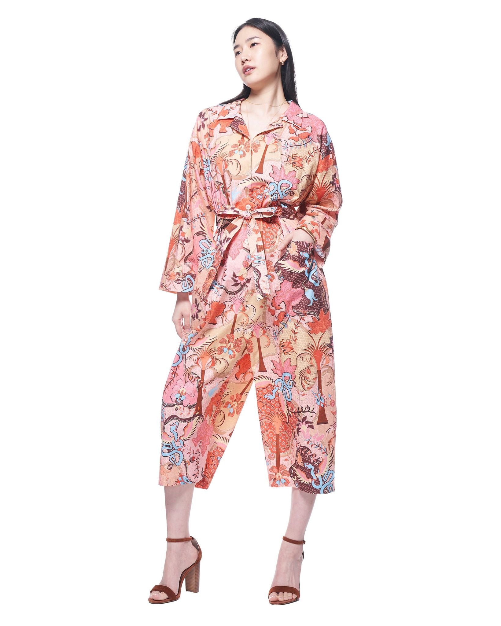 Harlow Jumpsuit | Sunrise Mosaic Jungle
