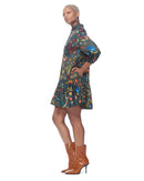 Sasha Shirtdress | Olive Palampore