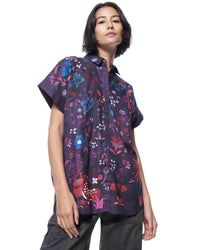 Dottie Shirt | Berry Palampore