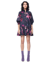 Sasha Shirtdress | Berry Upstate Florals