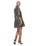 Sasha Shirtdress | Olive Palampore