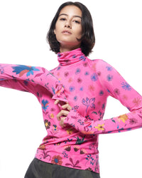 Turtleneck | Pop Pink Palampore