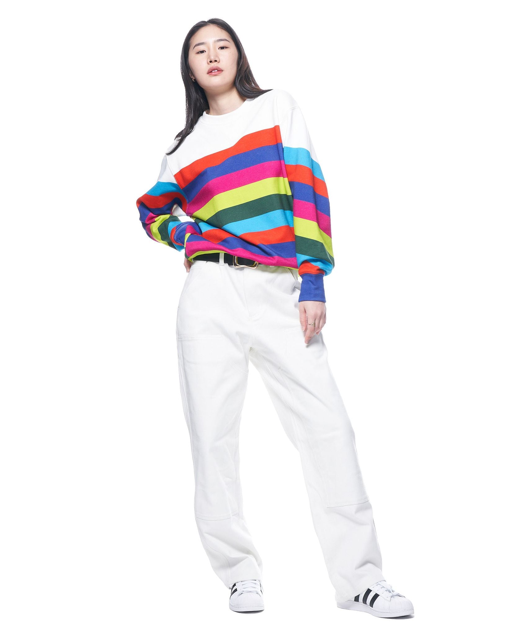 JJ Sweatshirt | Confetti Stripe