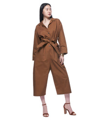 Harlow Jumpsuit | Coffee