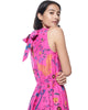 Jia Dress | Pop Pink Palampore