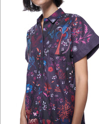 Dottie Shirt | Berry Palampore